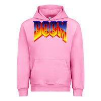 Fuchsia Pink doom video game Urban Hoodie - artisFamous