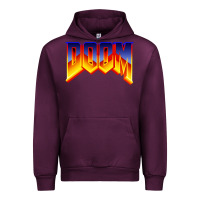 Mauve Wine doom video game Urban Hoodie - artisFamous