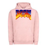 Pigment Salmon doom video game Urban Hoodie - artisFamous
