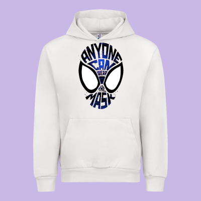 Anyone Can Wear The Mask Urban Hoodie Designed By Artisfamous