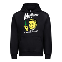 Black smoking marijuana Urban Hoodie - artisFamous