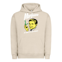 Pigment French Oak smoking marijuana Urban Hoodie - artisFamous