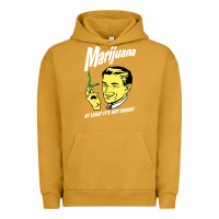 Pigment Peanut Butter smoking marijuana Urban Hoodie - artisFamous