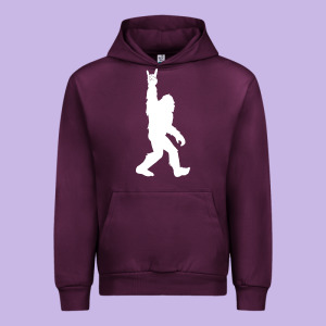 Funny Bigfoot Rock And Roll T Shirt For Sasquatch Believers Urban Hoodie Designed By Artisfamous
