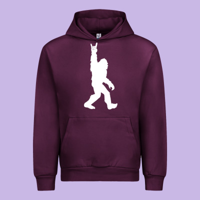 Funny Bigfoot Rock And Roll T Shirt For Sasquatch Believers Urban Hoodie Designed By Artisfamous