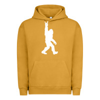 Pigment Peanut Butter funny bigfoot rock and roll t shirt for sasquatch believers Urban Hoodie - artisFamous