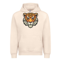 Sandshell tiger vector face Urban Hoodie - artisFamous