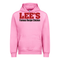 Fuchsia Pink Lee's Famous Resto Urban Hoodie - artisFamous
