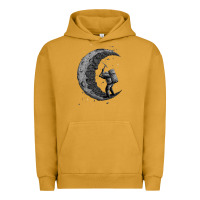 Pigment Peanut Butter digging the moon Urban Hoodie - artisFamous