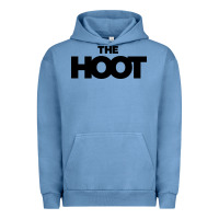 Pigment Pebble Blue The Hoot Urban Hoodie - artisFamous