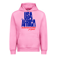 Fuchsia Pink USA Urban Hoodie - artisFamous
