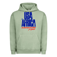 Pigment Oil Green USA Urban Hoodie - artisFamous