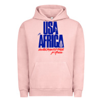 Pigment Salmon USA Urban Hoodie - artisFamous