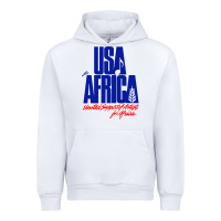 White USA Urban Hoodie - artisFamous