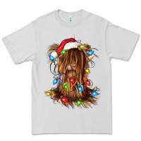 Dove Grey christmas heifer cow gnome Premium Tee - CowGirlArtShop