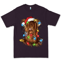 Plum christmas heifer cow gnome Premium Tee - CowGirlArtShop