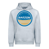 Heather Grey Barton Community College Urban Hoodie - artisFamous