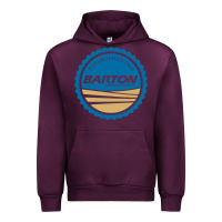 Mauve Wine Barton Community College Urban Hoodie - artisFamous