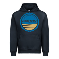 Navy Barton Community College Urban Hoodie - artisFamous