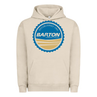 Pigment French Oak Barton Community College Urban Hoodie - artisFamous