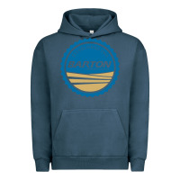 Pigment Midnight Navy Barton Community College Urban Hoodie - artisFamous