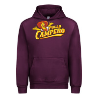 Mauve Wine Pollo camp Resto Urban Hoodie - artisFamous