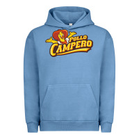 Pigment Pebble Blue Pollo camp Resto Urban Hoodie - artisFamous
