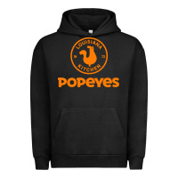 Pigment Black Resto Popeyes Art Urban Hoodie - artisFamous