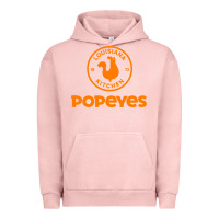 Pigment Salmon Resto Popeyes Art Urban Hoodie - artisFamous