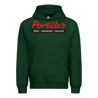 Forest Green Resto Portillo's Urban Hoodie - artisFamous