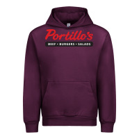 Mauve Wine Resto Portillo's Urban Hoodie - artisFamous