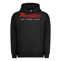 Pigment Black Resto Portillo's Urban Hoodie - artisFamous