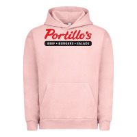 Pigment Salmon Resto Portillo's Urban Hoodie - artisFamous