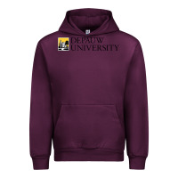 Mauve Wine Depauw College Urban Hoodie - artisFamous