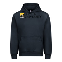 Navy Depauw College Urban Hoodie - artisFamous