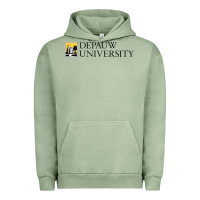 Pigment Oil Green Depauw College Urban Hoodie - artisFamous