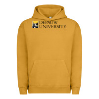 Pigment Peanut Butter Depauw College Urban Hoodie - artisFamous