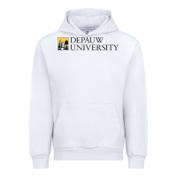 White Depauw College Urban Hoodie - artisFamous