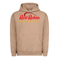 Pigment Burro Resto Red Robin Urban Hoodie - artisFamous