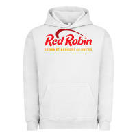 Pigment Lunar Rock Resto Red Robin Urban Hoodie - artisFamous