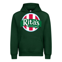 Forest Green Rita's Italian Cafe Urban Hoodie - artisFamous