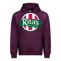 Mauve Wine Rita's Italian Cafe Urban Hoodie - artisFamous