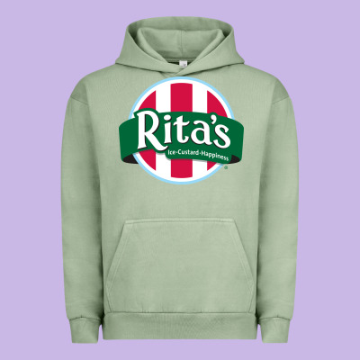 Rita's Italian Cafe Urban Hoodie Designed By Artisfamous