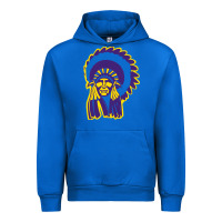 Cobalt Haskell Indian Nations College Urban Hoodie - artisFamous