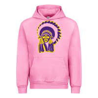 Fuchsia Pink Haskell Indian Nations College Urban Hoodie - artisFamous