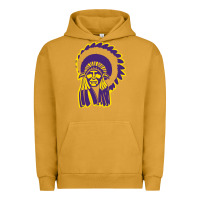 Pigment Peanut Butter Haskell Indian Nations College Urban Hoodie - artisFamous