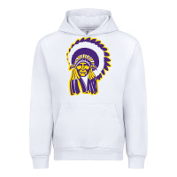 White Haskell Indian Nations College Urban Hoodie - artisFamous