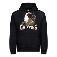 Black The Griffins, Grand Rapids Urban Hoodie - artisFamous