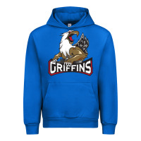 Cobalt The Griffins, Grand Rapids Urban Hoodie - artisFamous