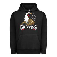 Pigment Black The Griffins, Grand Rapids Urban Hoodie - artisFamous